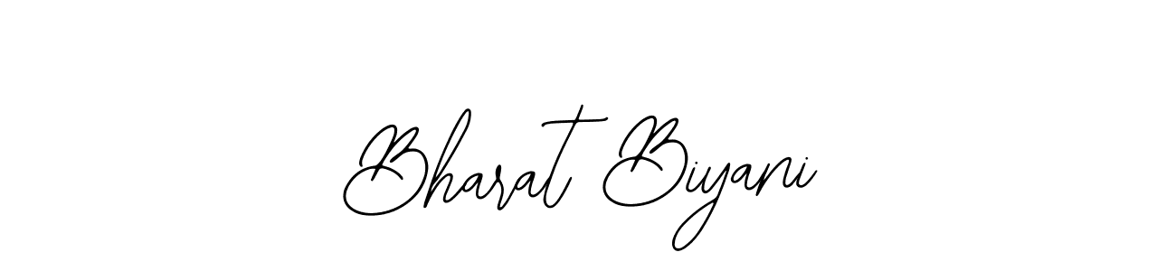 How to make Bharat Biyani signature? Bearetta-2O07w is a professional autograph style. Create handwritten signature for Bharat Biyani name. Bharat Biyani signature style 12 images and pictures png