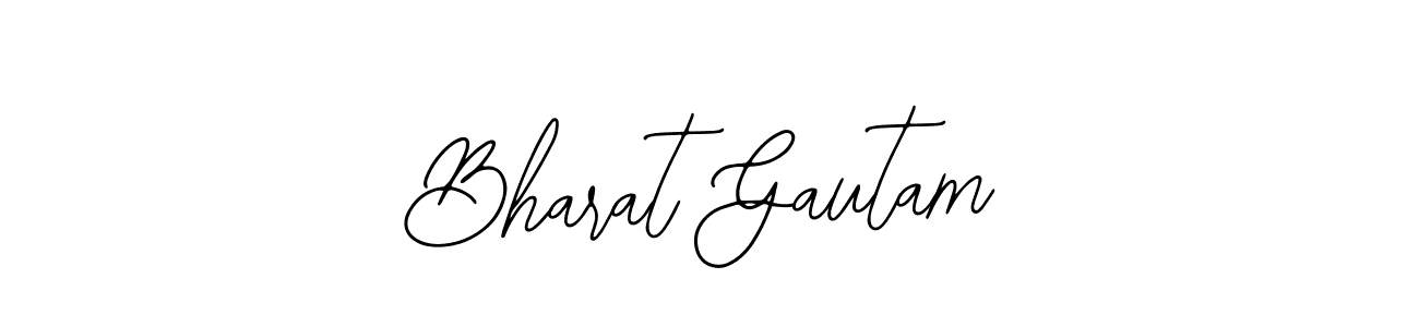 This is the best signature style for the Bharat Gautam name. Also you like these signature font (Bearetta-2O07w). Mix name signature. Bharat Gautam signature style 12 images and pictures png