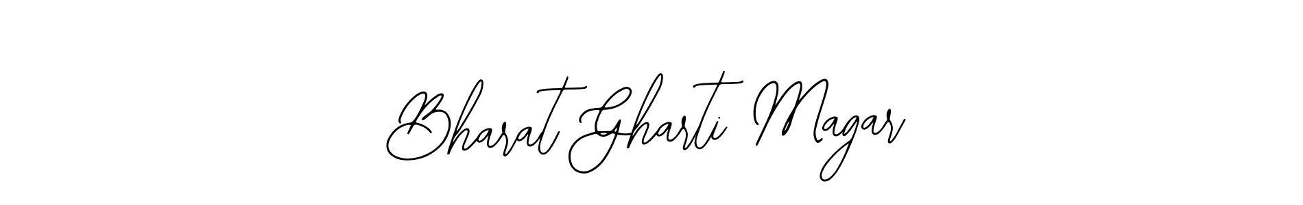 Create a beautiful signature design for name Bharat Gharti Magar. With this signature (Bearetta-2O07w) fonts, you can make a handwritten signature for free. Bharat Gharti Magar signature style 12 images and pictures png