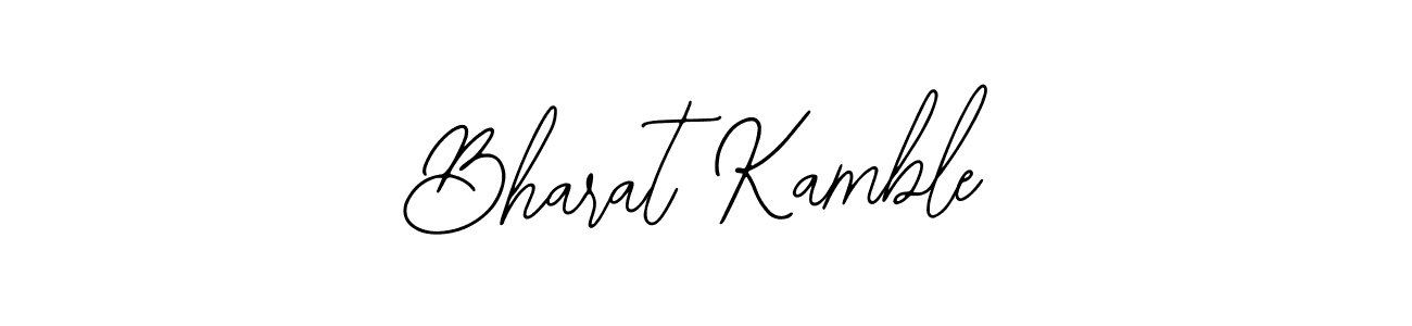 How to make Bharat Kamble signature? Bearetta-2O07w is a professional autograph style. Create handwritten signature for Bharat Kamble name. Bharat Kamble signature style 12 images and pictures png