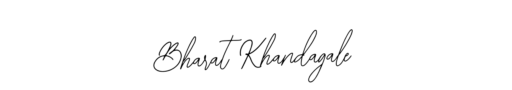 It looks lik you need a new signature style for name Bharat Khandagale. Design unique handwritten (Bearetta-2O07w) signature with our free signature maker in just a few clicks. Bharat Khandagale signature style 12 images and pictures png