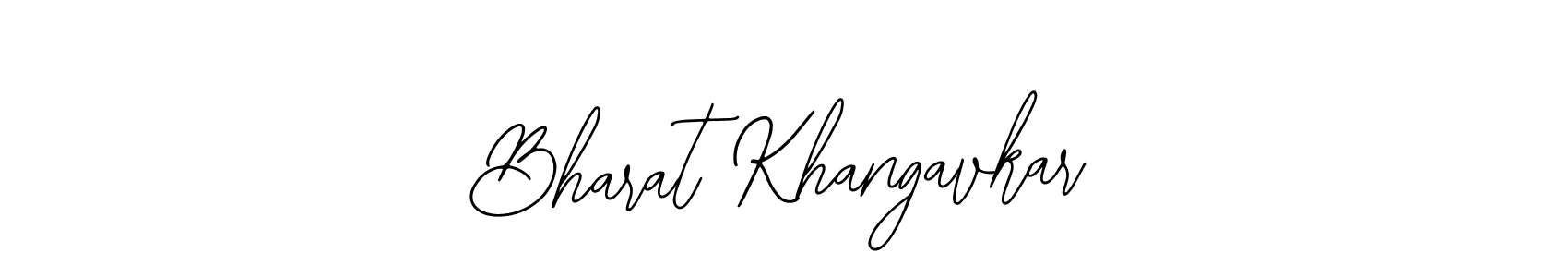 Best and Professional Signature Style for Bharat Khangavkar. Bearetta-2O07w Best Signature Style Collection. Bharat Khangavkar signature style 12 images and pictures png