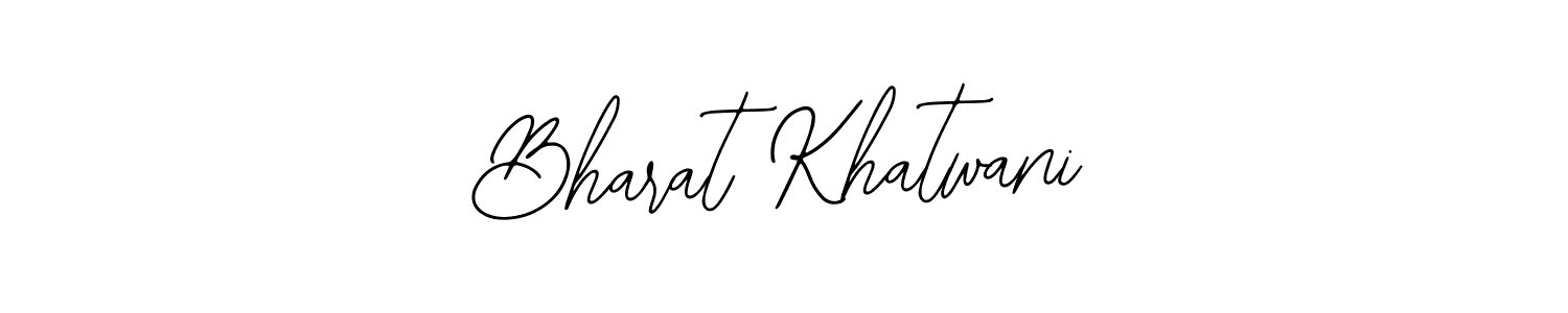 Bearetta-2O07w is a professional signature style that is perfect for those who want to add a touch of class to their signature. It is also a great choice for those who want to make their signature more unique. Get Bharat Khatwani name to fancy signature for free. Bharat Khatwani signature style 12 images and pictures png