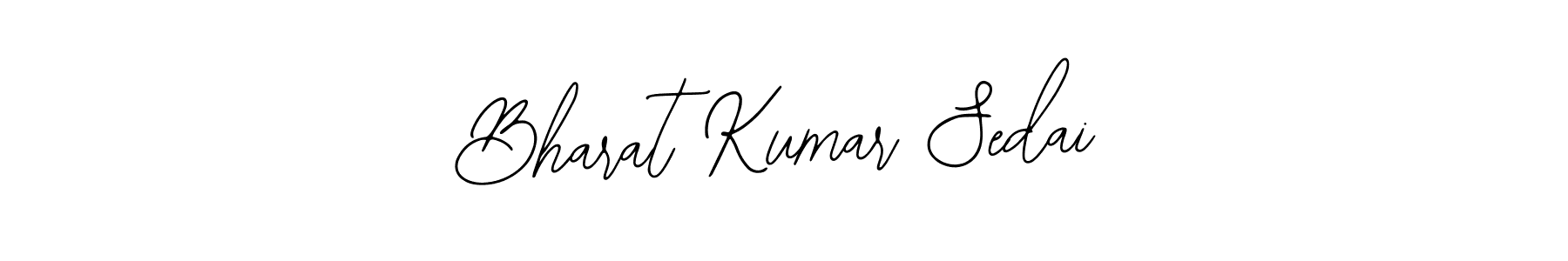 Design your own signature with our free online signature maker. With this signature software, you can create a handwritten (Bearetta-2O07w) signature for name Bharat Kumar Sedai. Bharat Kumar Sedai signature style 12 images and pictures png