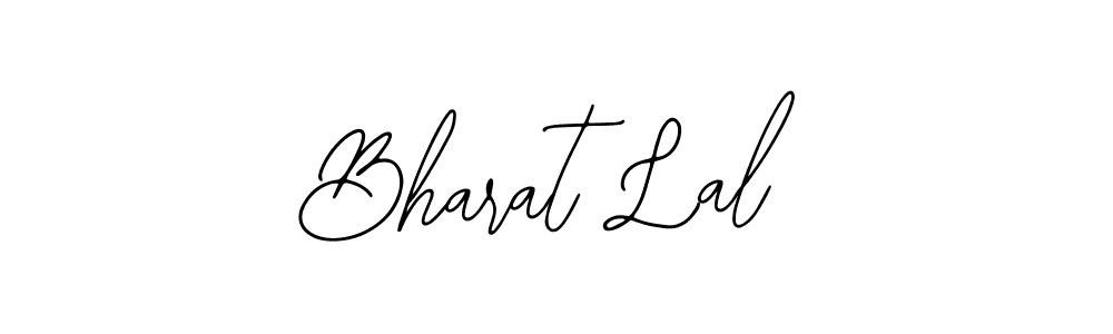 How to make Bharat Lal name signature. Use Bearetta-2O07w style for creating short signs online. This is the latest handwritten sign. Bharat Lal signature style 12 images and pictures png