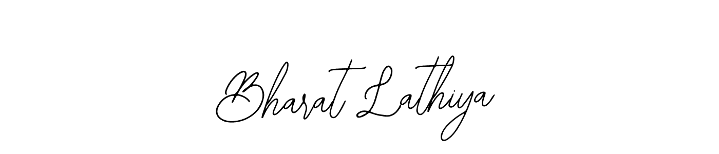 How to make Bharat Lathiya signature? Bearetta-2O07w is a professional autograph style. Create handwritten signature for Bharat Lathiya name. Bharat Lathiya signature style 12 images and pictures png