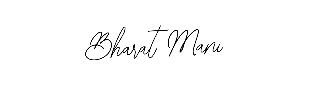 Similarly Bearetta-2O07w is the best handwritten signature design. Signature creator online .You can use it as an online autograph creator for name Bharat Mani. Bharat Mani signature style 12 images and pictures png