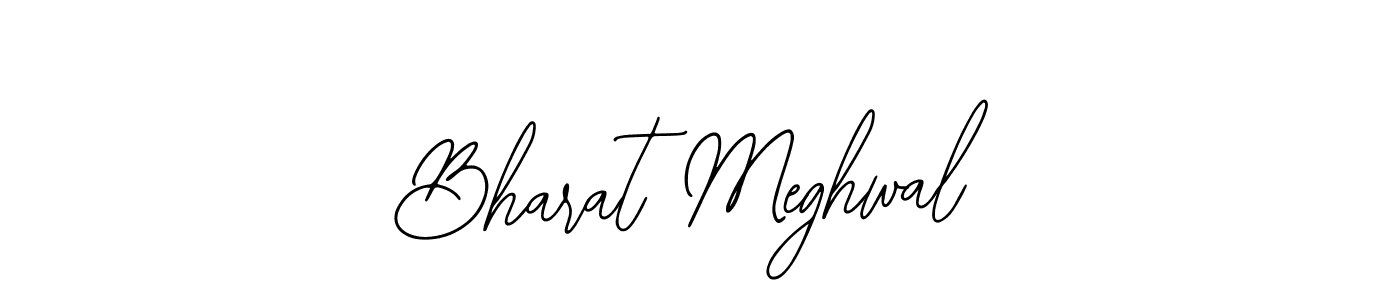 Also we have Bharat Meghwal name is the best signature style. Create professional handwritten signature collection using Bearetta-2O07w autograph style. Bharat Meghwal signature style 12 images and pictures png