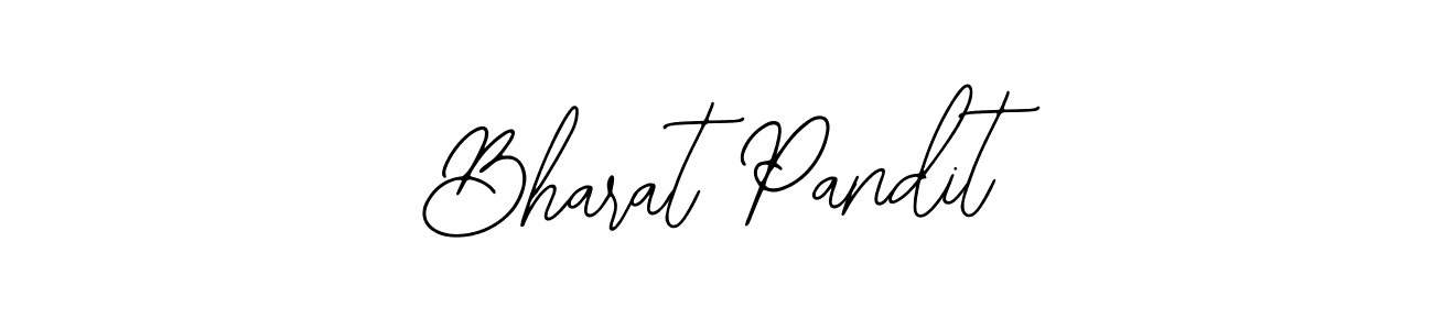 Also we have Bharat Pandit name is the best signature style. Create professional handwritten signature collection using Bearetta-2O07w autograph style. Bharat Pandit signature style 12 images and pictures png