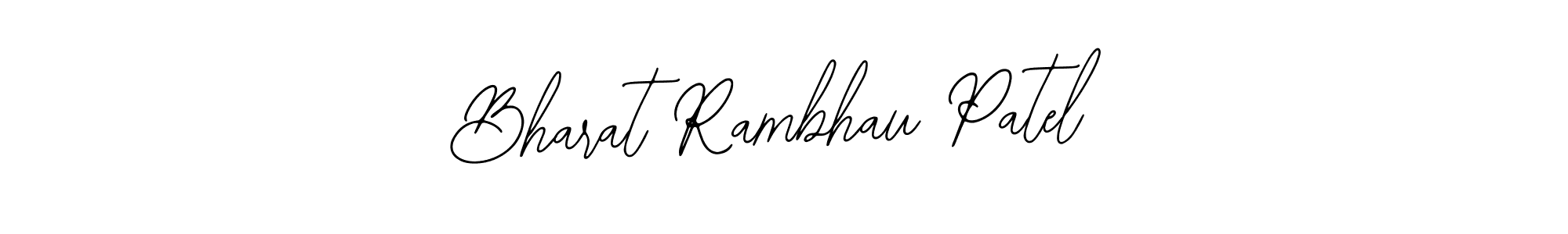 Bharat Rambhau Patel stylish signature style. Best Handwritten Sign (Bearetta-2O07w) for my name. Handwritten Signature Collection Ideas for my name Bharat Rambhau Patel. Bharat Rambhau Patel signature style 12 images and pictures png