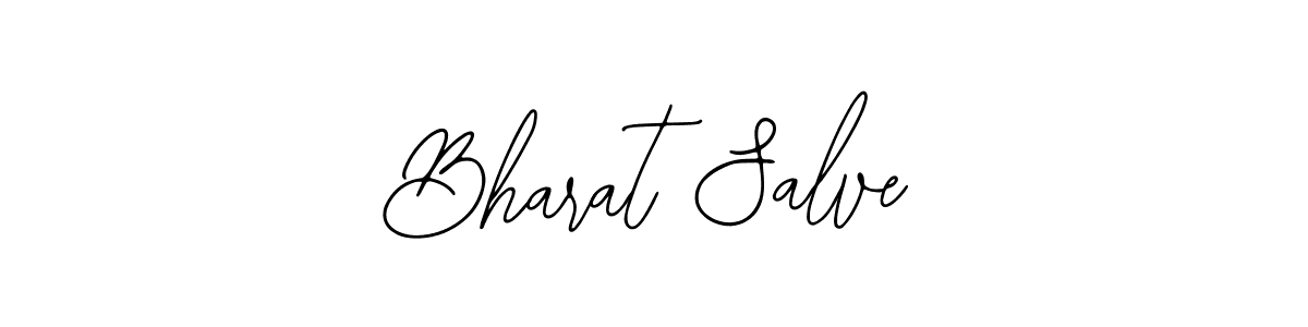 Make a beautiful signature design for name Bharat Salve. Use this online signature maker to create a handwritten signature for free. Bharat Salve signature style 12 images and pictures png