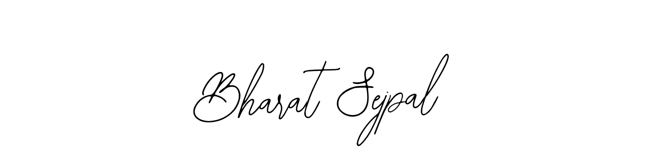 Use a signature maker to create a handwritten signature online. With this signature software, you can design (Bearetta-2O07w) your own signature for name Bharat Sejpal. Bharat Sejpal signature style 12 images and pictures png