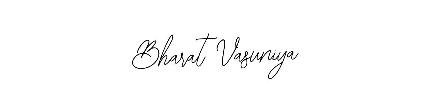 Make a beautiful signature design for name Bharat Vasuniya. With this signature (Bearetta-2O07w) style, you can create a handwritten signature for free. Bharat Vasuniya signature style 12 images and pictures png