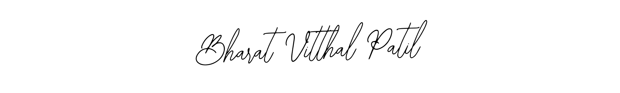 Design your own signature with our free online signature maker. With this signature software, you can create a handwritten (Bearetta-2O07w) signature for name Bharat Vitthal Patil. Bharat Vitthal Patil signature style 12 images and pictures png