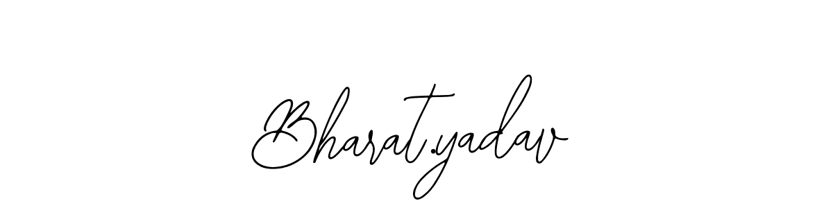 Use a signature maker to create a handwritten signature online. With this signature software, you can design (Bearetta-2O07w) your own signature for name Bharat.yadav. Bharat.yadav signature style 12 images and pictures png