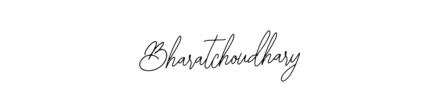 Create a beautiful signature design for name Bharatchoudhary. With this signature (Bearetta-2O07w) fonts, you can make a handwritten signature for free. Bharatchoudhary signature style 12 images and pictures png