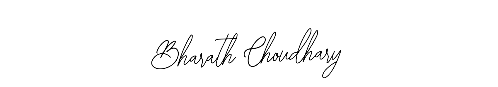 Make a beautiful signature design for name Bharath Choudhary. With this signature (Bearetta-2O07w) style, you can create a handwritten signature for free. Bharath Choudhary signature style 12 images and pictures png