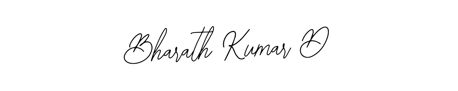 Also we have Bharath Kumar D name is the best signature style. Create professional handwritten signature collection using Bearetta-2O07w autograph style. Bharath Kumar D signature style 12 images and pictures png