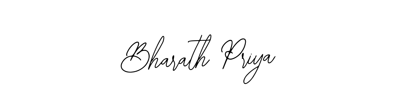 How to make Bharath Priya signature? Bearetta-2O07w is a professional autograph style. Create handwritten signature for Bharath Priya name. Bharath Priya signature style 12 images and pictures png