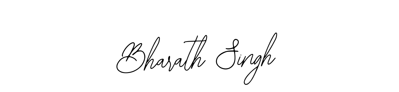 How to make Bharath Singh signature? Bearetta-2O07w is a professional autograph style. Create handwritten signature for Bharath Singh name. Bharath Singh signature style 12 images and pictures png