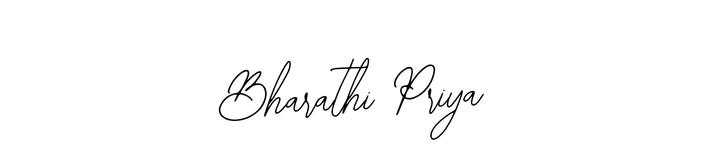 It looks lik you need a new signature style for name Bharathi Priya. Design unique handwritten (Bearetta-2O07w) signature with our free signature maker in just a few clicks. Bharathi Priya signature style 12 images and pictures png