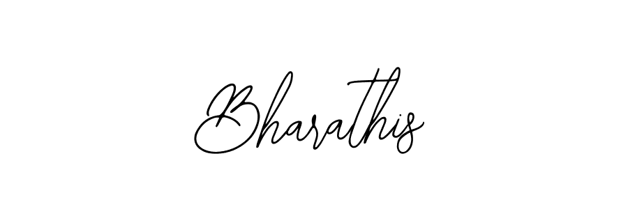 Make a beautiful signature design for name Bharathis. With this signature (Bearetta-2O07w) style, you can create a handwritten signature for free. Bharathis signature style 12 images and pictures png