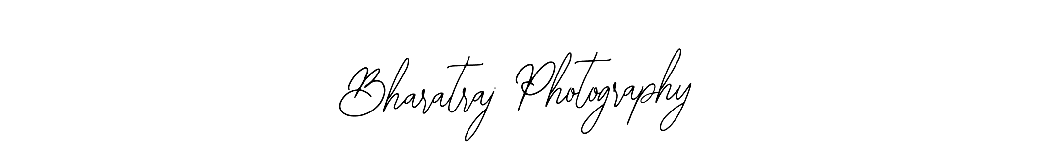 Design your own signature with our free online signature maker. With this signature software, you can create a handwritten (Bearetta-2O07w) signature for name Bharatraj Photography. Bharatraj Photography signature style 12 images and pictures png