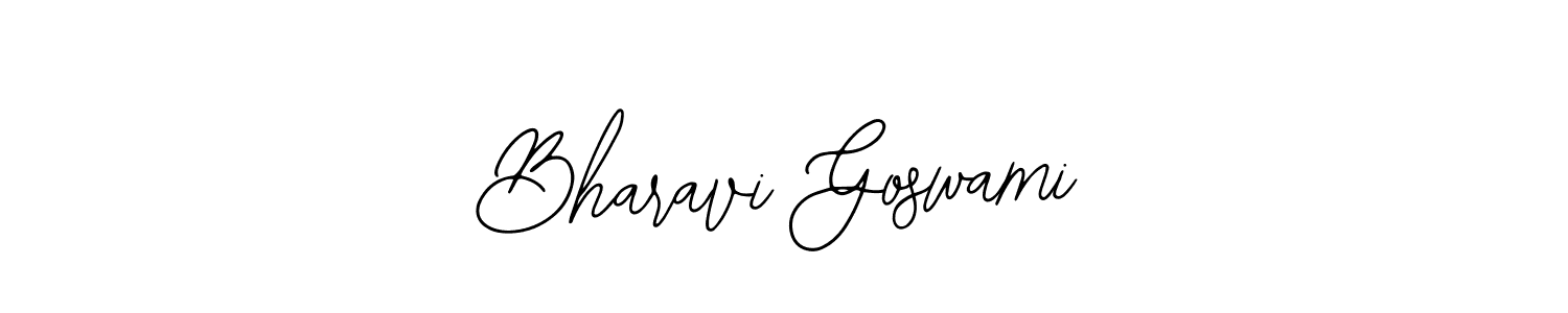 Make a beautiful signature design for name Bharavi Goswami. Use this online signature maker to create a handwritten signature for free. Bharavi Goswami signature style 12 images and pictures png