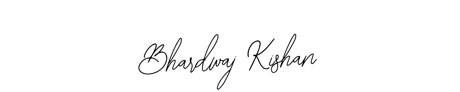 Design your own signature with our free online signature maker. With this signature software, you can create a handwritten (Bearetta-2O07w) signature for name Bhardwaj Kishan. Bhardwaj Kishan signature style 12 images and pictures png