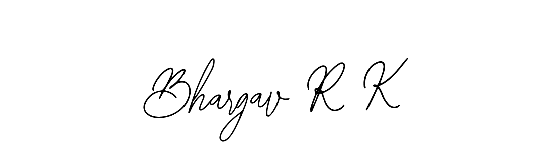 Design your own signature with our free online signature maker. With this signature software, you can create a handwritten (Bearetta-2O07w) signature for name Bhargav R K. Bhargav R K signature style 12 images and pictures png