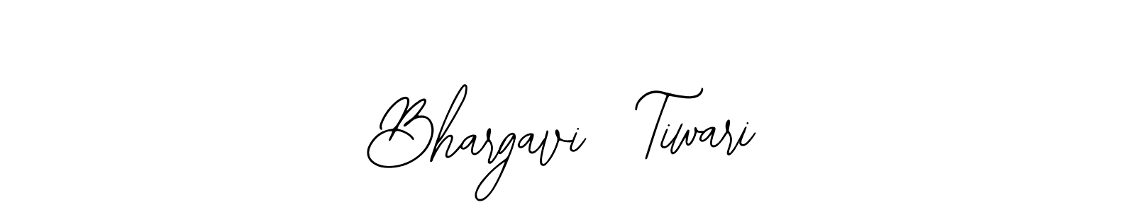 Also we have Bhargavi  Tiwari name is the best signature style. Create professional handwritten signature collection using Bearetta-2O07w autograph style. Bhargavi  Tiwari signature style 12 images and pictures png