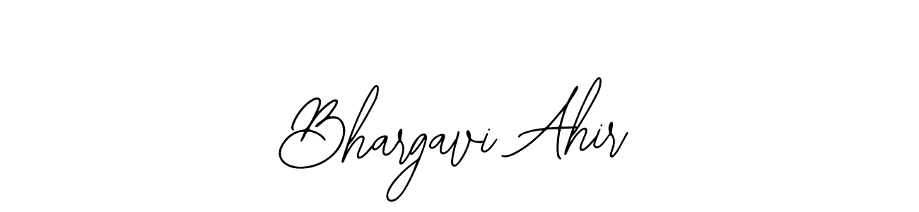 Make a short Bhargavi Ahir signature style. Manage your documents anywhere anytime using Bearetta-2O07w. Create and add eSignatures, submit forms, share and send files easily. Bhargavi Ahir signature style 12 images and pictures png