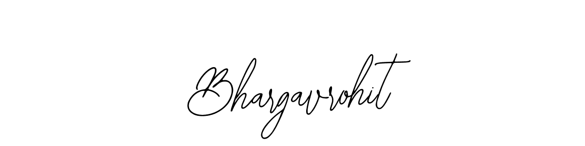 Also we have Bhargavrohit name is the best signature style. Create professional handwritten signature collection using Bearetta-2O07w autograph style. Bhargavrohit signature style 12 images and pictures png