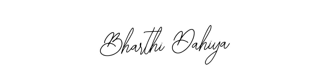 Make a beautiful signature design for name Bharthi Dahiya. Use this online signature maker to create a handwritten signature for free. Bharthi Dahiya signature style 12 images and pictures png