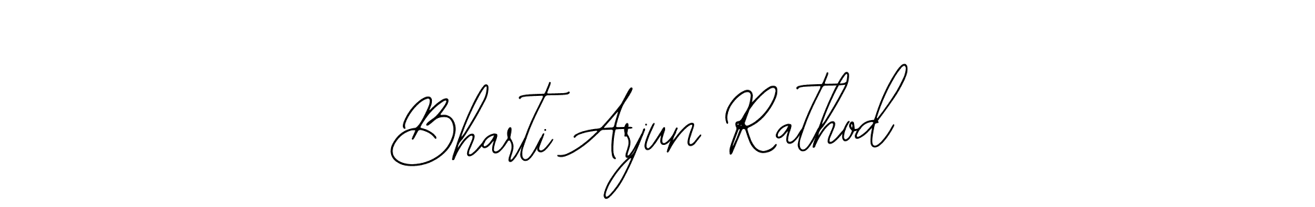 Create a beautiful signature design for name Bharti Arjun Rathod. With this signature (Bearetta-2O07w) fonts, you can make a handwritten signature for free. Bharti Arjun Rathod signature style 12 images and pictures png