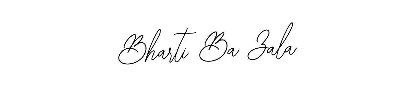 How to make Bharti Ba Zala signature? Bearetta-2O07w is a professional autograph style. Create handwritten signature for Bharti Ba Zala name. Bharti Ba Zala signature style 12 images and pictures png