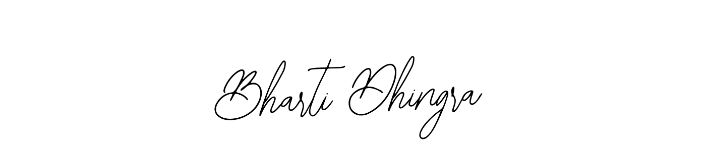Bharti Dhingra stylish signature style. Best Handwritten Sign (Bearetta-2O07w) for my name. Handwritten Signature Collection Ideas for my name Bharti Dhingra. Bharti Dhingra signature style 12 images and pictures png