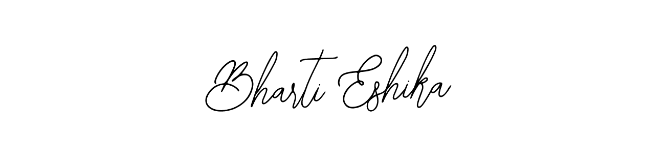 How to Draw Bharti Eshika signature style? Bearetta-2O07w is a latest design signature styles for name Bharti Eshika. Bharti Eshika signature style 12 images and pictures png