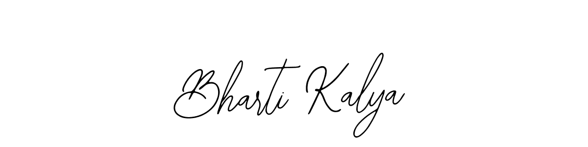 Here are the top 10 professional signature styles for the name Bharti Kalya. These are the best autograph styles you can use for your name. Bharti Kalya signature style 12 images and pictures png