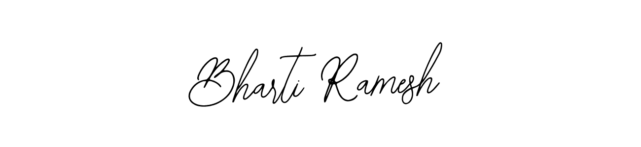 Bharti Ramesh stylish signature style. Best Handwritten Sign (Bearetta-2O07w) for my name. Handwritten Signature Collection Ideas for my name Bharti Ramesh. Bharti Ramesh signature style 12 images and pictures png