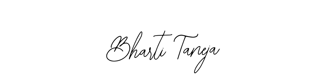 Also You can easily find your signature by using the search form. We will create Bharti Taneja name handwritten signature images for you free of cost using Bearetta-2O07w sign style. Bharti Taneja signature style 12 images and pictures png