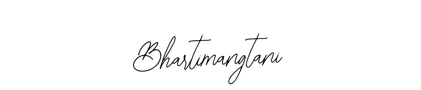 Here are the top 10 professional signature styles for the name Bhartimangtani. These are the best autograph styles you can use for your name. Bhartimangtani signature style 12 images and pictures png