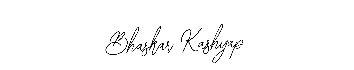How to make Bhaskar Kashyap signature? Bearetta-2O07w is a professional autograph style. Create handwritten signature for Bhaskar Kashyap name. Bhaskar Kashyap signature style 12 images and pictures png