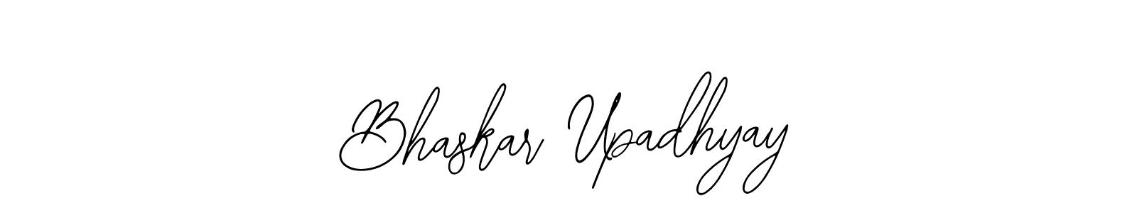 Make a beautiful signature design for name Bhaskar Upadhyay. Use this online signature maker to create a handwritten signature for free. Bhaskar Upadhyay signature style 12 images and pictures png