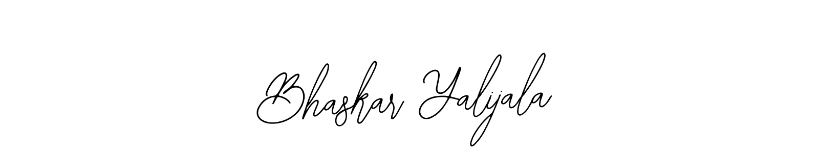 Bhaskar Yalijala stylish signature style. Best Handwritten Sign (Bearetta-2O07w) for my name. Handwritten Signature Collection Ideas for my name Bhaskar Yalijala. Bhaskar Yalijala signature style 12 images and pictures png