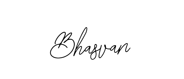 How to make Bhasvan name signature. Use Bearetta-2O07w style for creating short signs online. This is the latest handwritten sign. Bhasvan signature style 12 images and pictures png