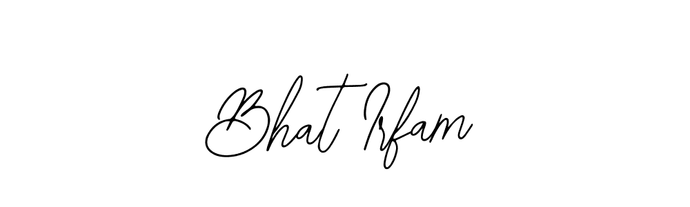 This is the best signature style for the Bhat Irfam name. Also you like these signature font (Bearetta-2O07w). Mix name signature. Bhat Irfam signature style 12 images and pictures png