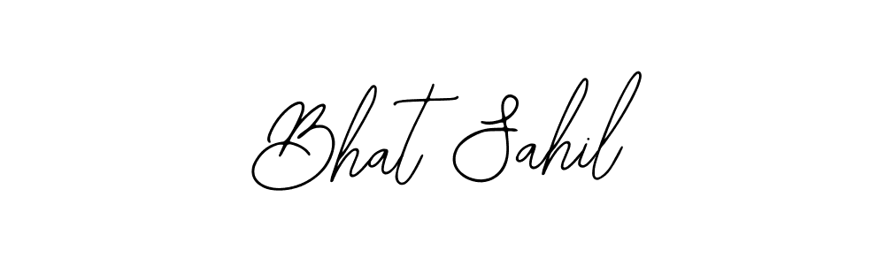It looks lik you need a new signature style for name Bhat Sahil. Design unique handwritten (Bearetta-2O07w) signature with our free signature maker in just a few clicks. Bhat Sahil signature style 12 images and pictures png