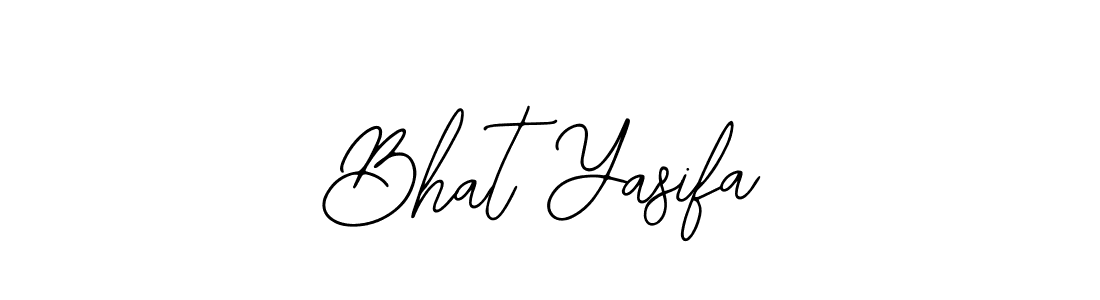 Make a beautiful signature design for name Bhat Yasifa. Use this online signature maker to create a handwritten signature for free. Bhat Yasifa signature style 12 images and pictures png