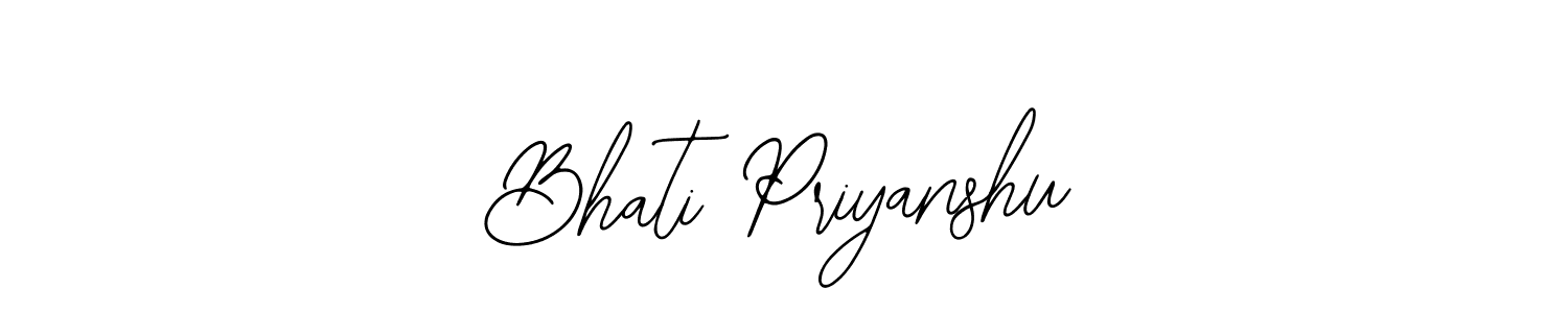 See photos of Bhati Priyanshu official signature by Spectra . Check more albums & portfolios. Read reviews & check more about Bearetta-2O07w font. Bhati Priyanshu signature style 12 images and pictures png